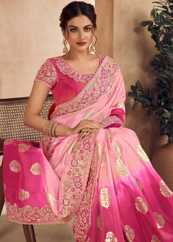 Heavy Embroidered Designer Velvet Bridal Blouse