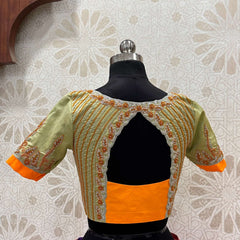 Pale Olive Bridal Blouse