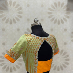 Pale Olive Bridal Blouse