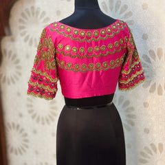 Cerise Pink Bridal Blouse